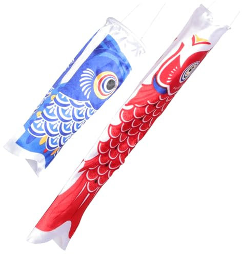 POPETPOP 2stücke Japanische Karpfen Windsock Dekoration Für Außenbereich Bunte Gartenflagge Koinobori Fisch Windsock Für Und Gartenverschönerung