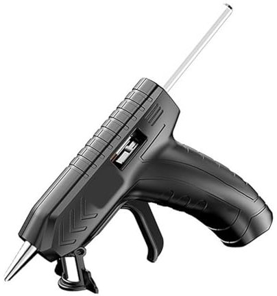 Pistola Silicona Caliente, Pistola de pegamento de fusión en caliente inalámbrica, herramienta de pegamento de fusión en caliente de 3,6 V 40W, herramienta de temperatura de calor recargable por USB,