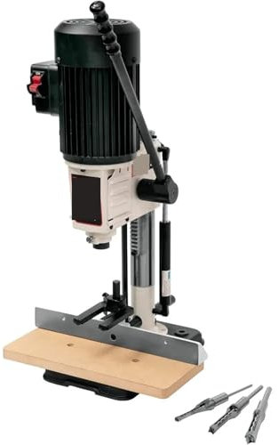 Taladro de banco, minitaladro de columna, Mortajadora de mesa, cincel de 1/2, de 4-3/4, Para bricolaje con joyería de metal y madera
