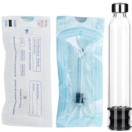 Cartucho de 3 ml en estilo pluma, esterilizado, vacío y empaquetado individualmente