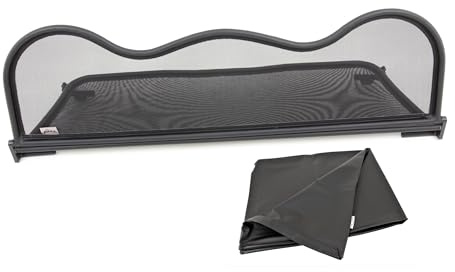 Airax Windschott geeignet für BMW Mini One Cooper F57 Mk III Cabrio Carbon Optik incl. Tasche