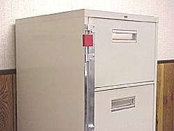 4 Drawer Filing Cabinet Bar Lock