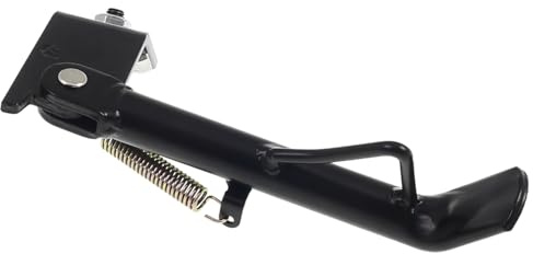 Seitenständer schwarz links kompatibel mit PIAGGIO Zip SSL 25, Zip 2 Cat AC | Metall, links, selbsteinklappend, anschraubbar; kompatibel mit PIAGGIO Zip 2 SP 50 LC, Zip Base 50 ab 1999, Zip Fast Rider 50