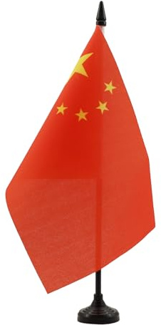 AZ FLAG Drapeau de Table Chine 21x14 cm Polyester 100D Socle Plastique