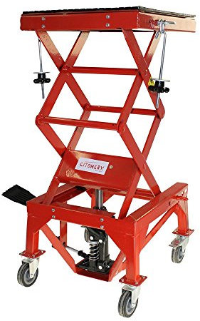 Motorrad Hebebühne, Montage Ständer XL Lift Moto Cross Enduro/Super Moto Motorrad Heber für z. B.KTM, Husqvarna, Honda CR CRF Husaberg FC CR