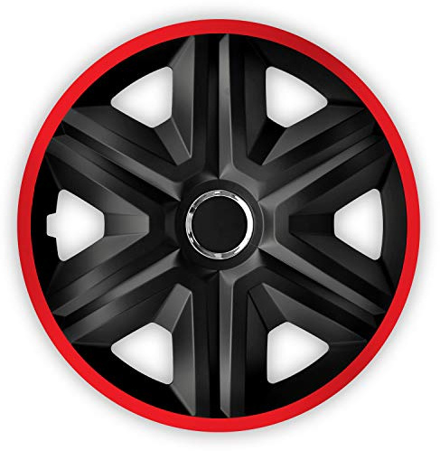 Radzierblende Fast LUX rot 14 Zoll 4er Set