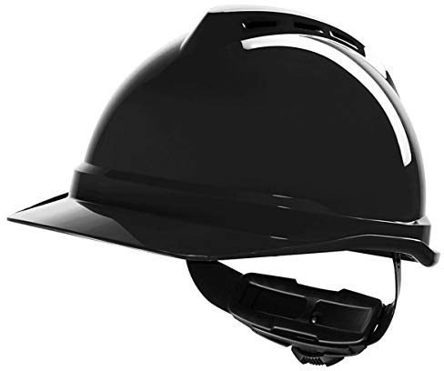MSA V-GARD 500 Casque de sécurité ventilé EN397 9 couleurs, Noir , Standard
