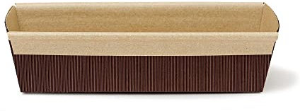 Decora 0320151 50 PCS LOAF PAPIER-BACKFORM 20 X H 4,5 CM - 300 G