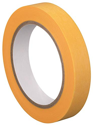 Washi Tape Gold Premium 50m Abklebeband Reispapierband Temperaturbeständig Lackieren Dünn Nassfest 19 mm