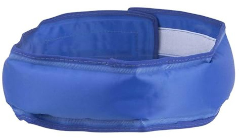VFM/Crufts - Dog Collar Cooling, Clothing & Accessories, Blue, Gel Filled Non Chemical Self, Cool Pet Accessories (Small)