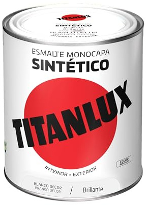 Titanlux Esmalte Sintético Brillante Blanco Exterior 750 ml