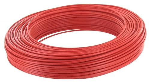 NOTRE SELECTION - Fil rigide HO7 V-U 2,5mm² rouge - 001105 (ACA)