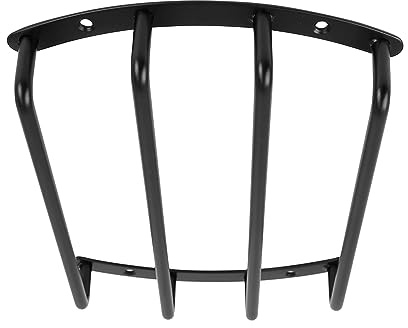 MACHSWON Rejilla universal de metal negro de 8 pulgadas para coche, rejilla de subwoofer, cubierta de parrilla para coche