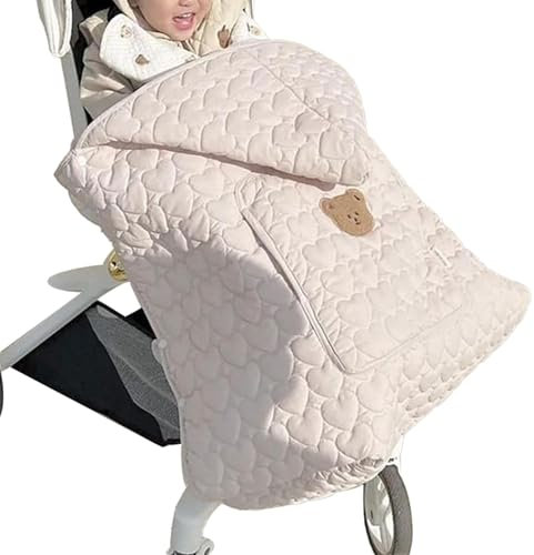 Kinderwagen-Wetterschutz – wendbare Kinderwagendecke, Winddichte Kinderdecke | Gemütliche Kinderartikel, weiche Fleecedecke, warme Flauschige Decke für Kinder, Kinderwagen, Outdoor