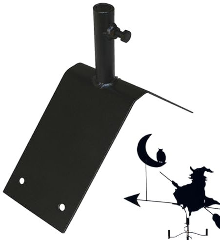 Support de Toit pour girouettes, Support de girouette pour toits - Support de Toit résistant aux intempéries, girouettes,Matériel de Montage pour girouette, Support métallique Robuste