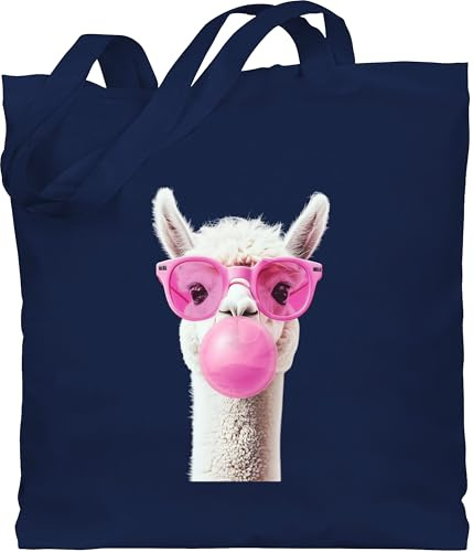 Shirtracer - Baumwolltasche - Lama - Taschen - Cooles Alpaka Geschenk Alpakas I
