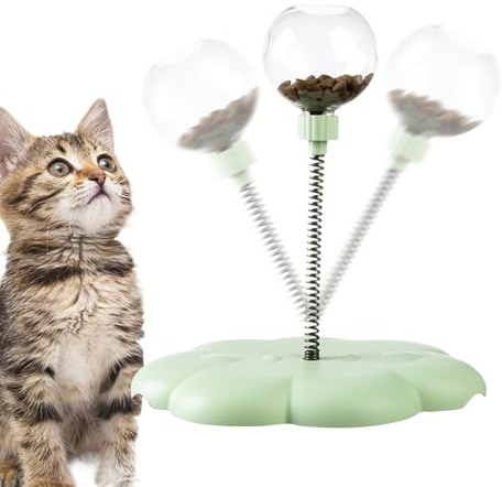 Katt Godisautomat Leksak | Stimulerande Kattmatautomat - Kattungar Jaktsfar Leksak | Utomhus Motion Och Tristessläkring För