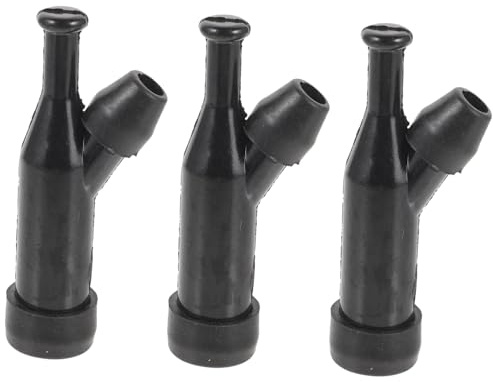 HOLIDYOYO 3 Pezzi Tappi Candele Accensione Alta Pressione per Generatore Benzina Cappucci Resistenti in Plastica Anticorrosione per Motori Generatore Tagliaerba e Idropulitrici Facili da