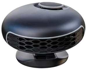 EBAYTV Dispositif de Chauffage, Chauffage de Voiture Basse consommation, Rotation à 360°, dégivrage, désembuage, Protection Contre la surchauffe, Chauffage Rapide, Support Pliable for l'hiver(24v)
