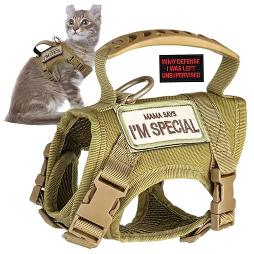 Flyktsäker hundsele stötsäker väst bröstband justerbar bekväm kattsele rymning för stor katt, liten hund PET_SUPPLIES.
