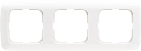 Busch-Jaeger 2513-214 Abdeckrahmen 3-fach Rahmen Alpinweiß Reflex SI 2CKA001725A0944