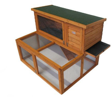 4ft Drop Hutch and Run Rabbit/Guinea hutches runs BB-48-DRH