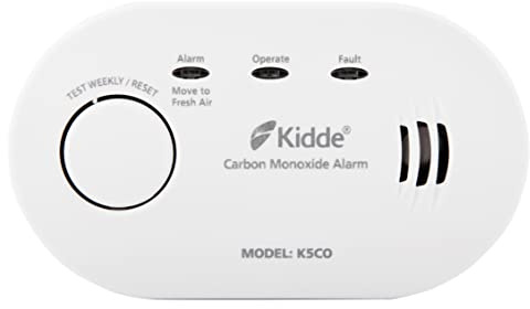 Kidde KID5COLSB Carbon Monoxide CO Alarm 10 Year Sensor Life