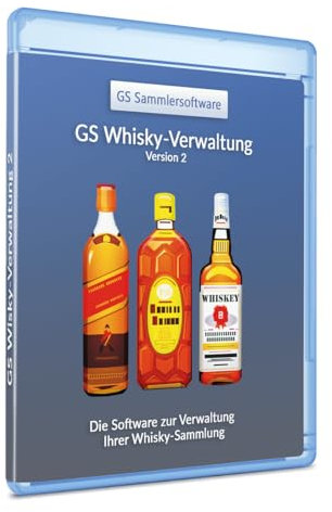 GS Whiskyverwaltung 2- Software zur Verwaltung Ihrer Whiskysammlung - Datenbank Programm für Whisky