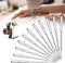 Nähmaschinennadeln, 60Stk Universal Varmax Brother Janome Singer Nähmaschine Nähnadeln 65/9 75/11 80/12 90/14 100/16 110/18, Nähmaschinen Nadel Set für Denim Leder Jeans Stretch Jersey Stoff
