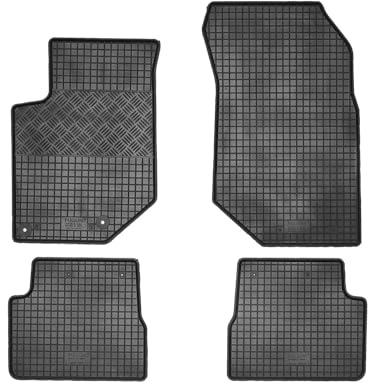 Gummi Fußmatten passend für Opel Corsa F ab 11/2019/Mokka ab 9/2020/Peugeot 208 ab 11/2019 (außer Mild-Hybride und Elektro) AZUGA AZ10091669 Gummimatten