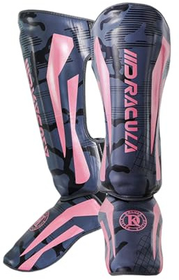 Chaoyilian Muay Thai Schienbeinschutz,Shin Guards Muay Thai,Schienbeinschoner Kickboxen Training,Spann Schienbeinschoner,Boxen Schienbeinschoner,Unisex,Fußschoner,Für Kickboxen Training,Sparring