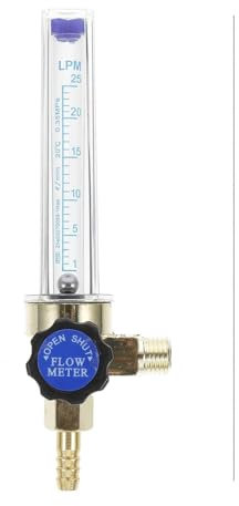Druckminderer Regler Fluss Argon Anzeige Stickstoff Gas Meter CO2 Schweißen Kohlendioxid Luft Durchflussmesser Purge Reifen Inflator Schlauch Messung