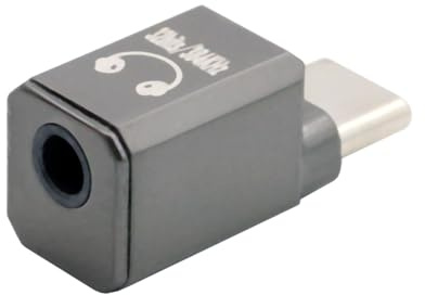 Cablecc USB-C Type C zu HiFi Audio DAC 3,5mm AUX & MIC 384kHz 32-Bit Soundkartenadapter KT02H20 Kompatibel mit OMTP CTIA mit Laptop, Tablet und Telefon