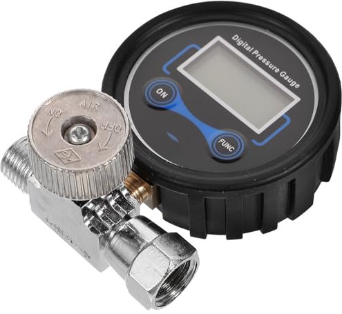 Hemobllo Digitale Druckmessgeräte Mit Präziser Regelung Kompakte Bauform Für Luftkompressoren Laboranwendungen Und Industrielle Nutzung Für Vielseitige Einsatzmöglichkeiten