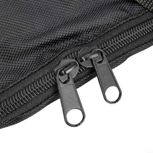 Aprilsunnyzone Sac de transport en tissu Oxford pour trépied et pieds de micro, design pliable avec fermetures éclair lisses pour un rangement facile, Voir image, 40 cm