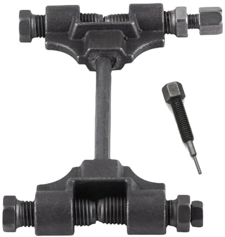 Sirxlevcy Herramientas de ReparacióN del Removedor de Cadena de Motocicleta Herramienta de ExtraccióN de Remache de Cadena para Cadena de DistribucióN ATV de Motocicleta 2MM Universal