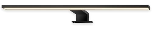 BRILONER - LED Bathroom Mirror Lamp 2-in-1 Installation, IP44 Splash-Proof, Warm White Light, Makeup Mirror LED Lights, Bath Mirror Light, Wall Light Bathroom, Bath Wall Lights, 50X10.5X4 cm, Black