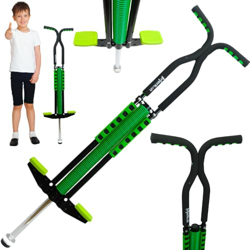 Merkan Pogo Stick, Jump Stick, Springstange, Kindermuster, Softschaum, 5+, bis 70kg
