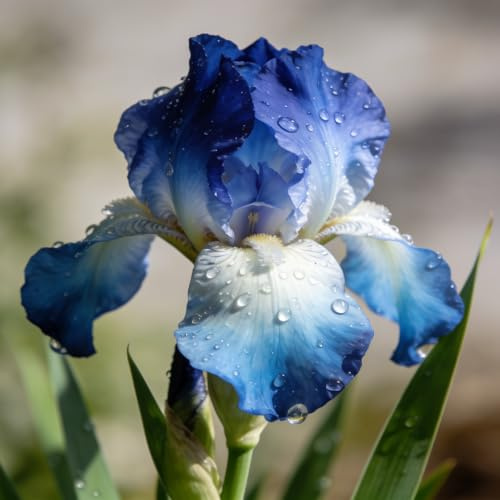 iris, iris - di, tappezzanti in vaso sostenibili decorazioni da giardino per esterni da, decorative in vaso 4bulbi