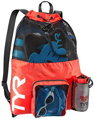 Tyr Big Mesh Mummy Sac de sport Mixte Adulte,, Rouge, taille unique