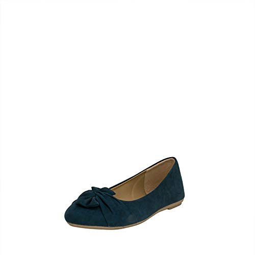 Fitters Footwear That Fits dam ballerina Maike mikrofiber mikrofiber ballerinor med slinga storlek (EU,), - marinblå - 42 EU