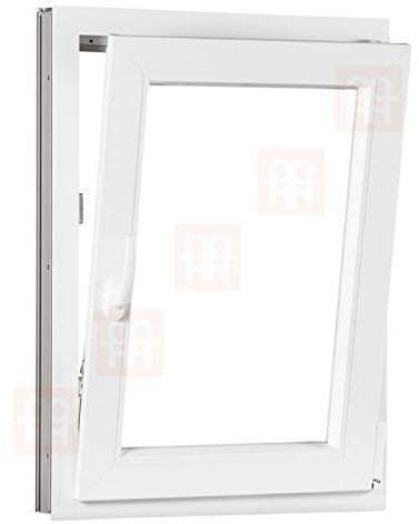 Kunststofffenster | 60 x 80 cm (600 x 800 mm) | weiß | Dreh-Kipp-Fenster | rechts