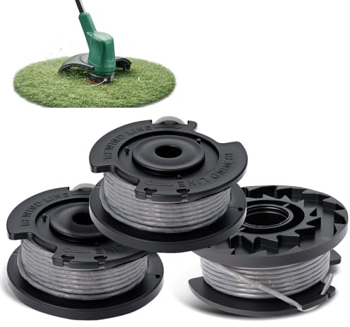 F016800569 Strimmer Spool and Line Compatible with Bosch EasyGrassCut ART 23 SL 26 SL Replace F016800385 F016800569 by Poweka Pack of 3