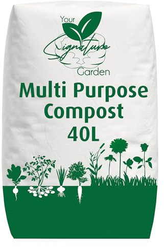 Laeto Multi Purpose Compost 40L - Premium Potting Compost for Healthy Growth Top Grade Potting Soil Peat Free for Flowers, Vegetables & Plants