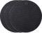 Orrdiffi Sottopentola Silicone Set di 3, Presine Silicone da Cucina Resistente al Calore Fino A 230 °C Multifunzione,Lavabile in Lavastoviglie, Antiscivolo, Flessibile, Durevole Nero