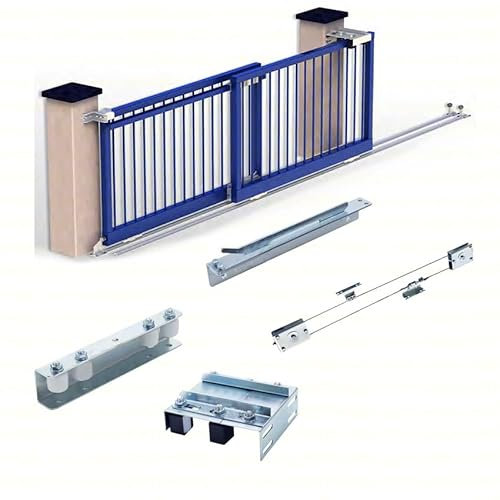 ARU300001ZB KIT ACCESSORI CANCELLO SCORREVOLE TELESCOPICO 2 ANTE 9 MT