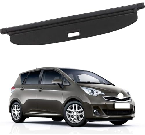 likaini Étagère Arrière Rétractable De Coffre pour Toyota Verso,Cache-Bagages Couverture De Cargaison De Coffre