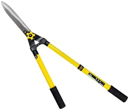 Dunnet Tools Telescopic Hedge Shears – Heavy Duty Garden Pruning Shears with Extendable Handles (30–50cm) & 20cm Carbon Steel Blades for Hedges, Bushes & Plants