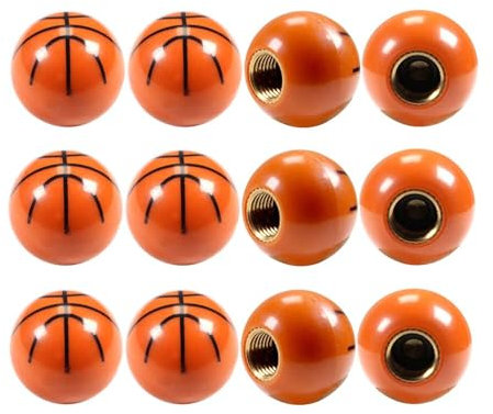 Valve Stem Caps 4/8/12Pcs Car Tire Valve Stem Caps, Ball Air Caps Cover, Universal for Cars, SUVs, Bikes, Trucks, Motorcycles