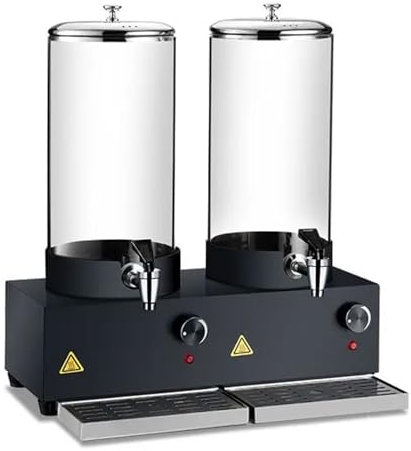 Distributeur De Jus De Chauffage Commercial, Seau D'isolation D'eau Chaude Électrique 7LX2 Avec Réglage De La Température De 30 À 85 ℃, Machine À Boissons En Acier Inoxydable Pour Café, Lait, Vin